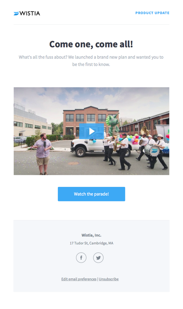 Wistia Updates