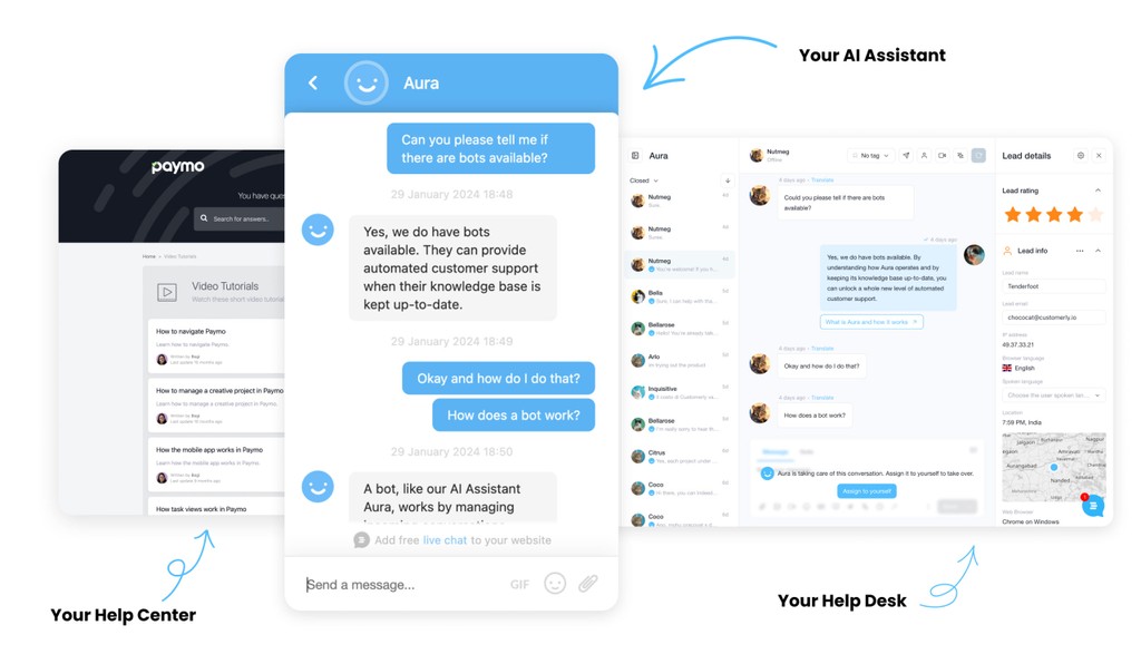 Aura AI Chatbot with ChatGPT